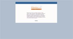 Desktop Screenshot of alexiouart.com